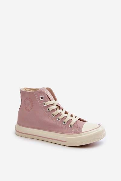Women's High-Top Sneakers Big Star NN274277 Pink 2