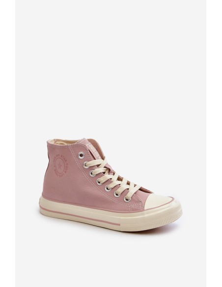 Women's High-Top Sneakers Big Star NN274277 Pink