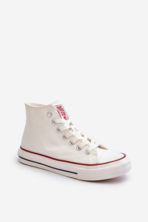 Women's high-top sneakers Big Star NN274276 White
