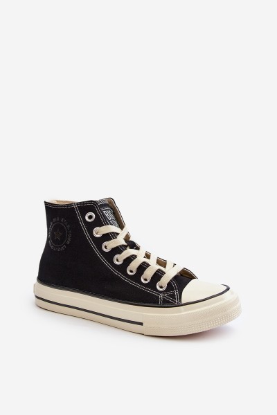 Women's High-Top Sneakers Big Star NN274283 Black 2