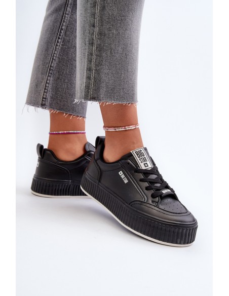 Women's Platform Sneakers Big Star NN274255 Black