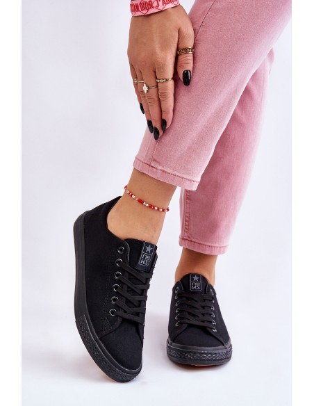 Women's Classic Sneakers Black Eleya