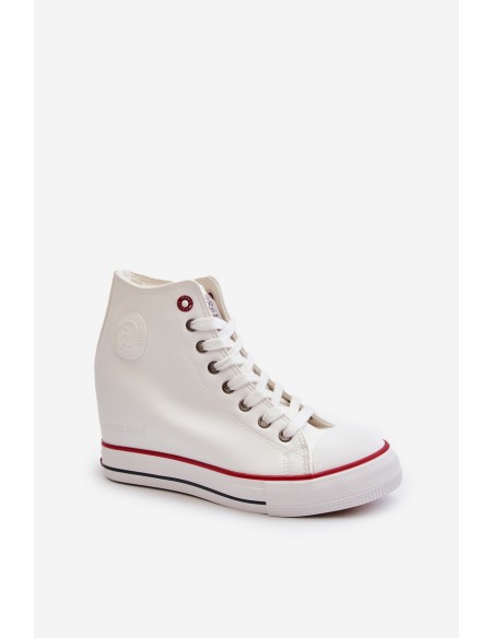 Women's Wedge Sneakers Cross Jeans NN2R4004 White