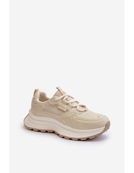 Women's Sneakers HI-POLY SYSTEM Big Star NN274A105 Beige