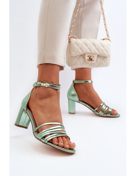 Black Sandals with Straps Enitia