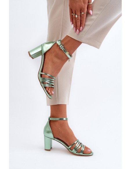 Black Sandals with Straps Enitia