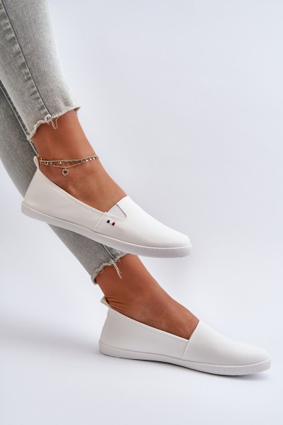 Women's White Slip-On Sneakers Adrancia 2