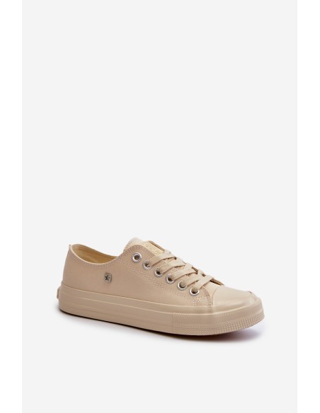 Classic Women's Sneakers Big Star NN274286 Beige