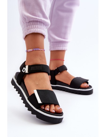 Women's Platform Sandals Big Star NN274778 Black