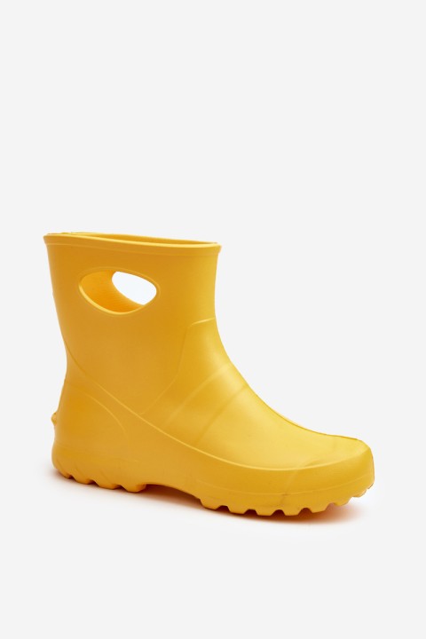 Women's Waterproof Wellies LEMINGO GARDEN 752 Yellow