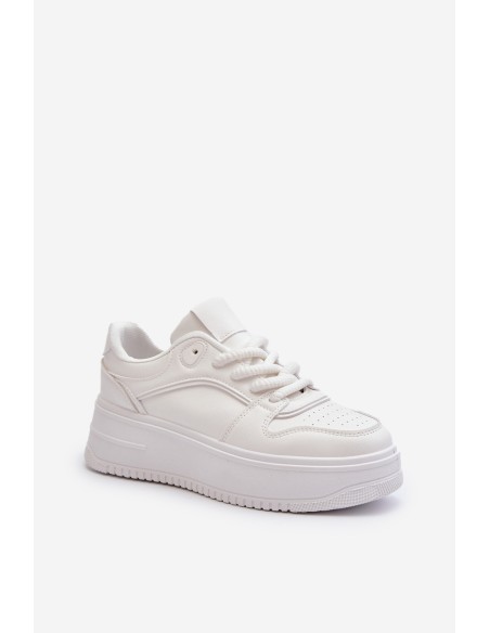 Women's High Platform Sports Shoes White Bexley