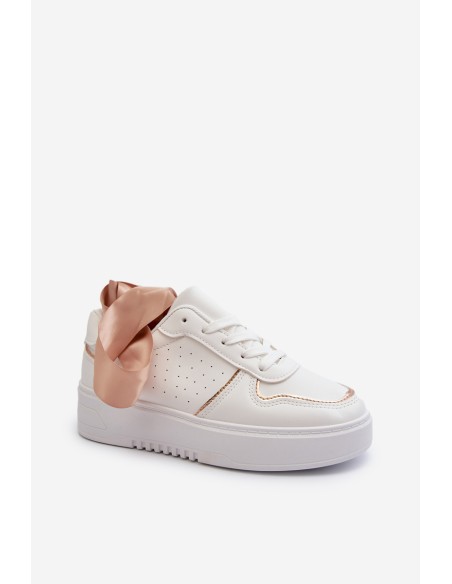Women's Platform Sneakers White Tessama