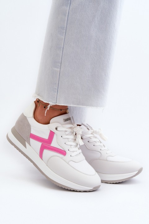 Women's Platform Sneakers INBLU IN000362 White