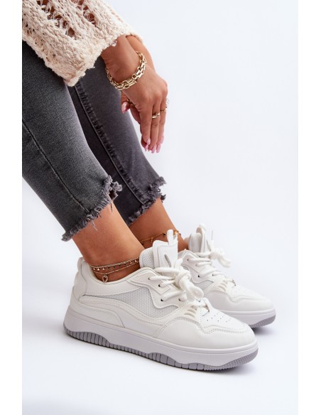 Women's Platform Sneakers White Etnaria