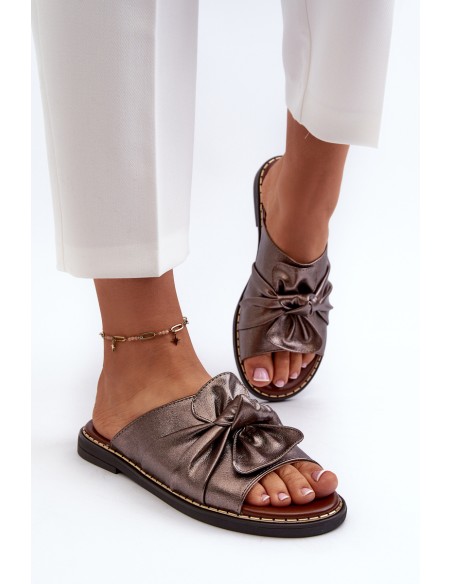 Women's Flat Heel Sandals Copper Nelvira