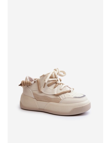 Women's Sports Shoes Sneakers Beige Phyrena