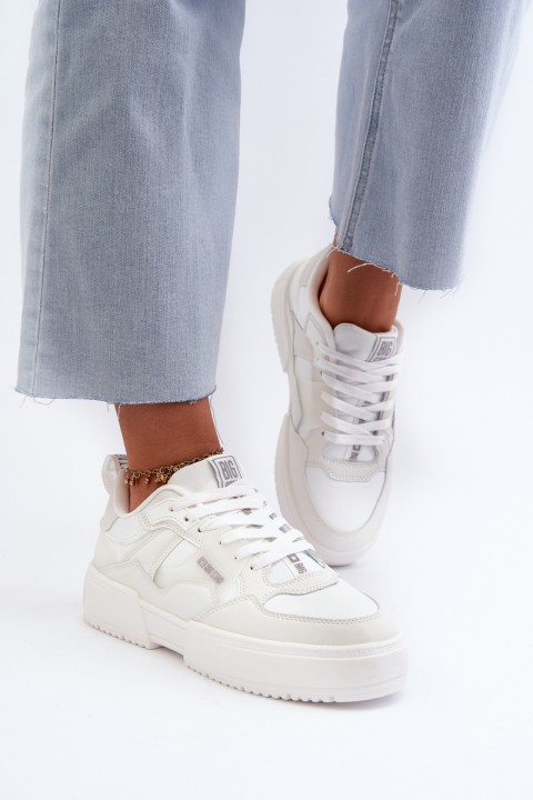 Lightweight Women's Sneakers Big Star NN274322 Memory Foam System White