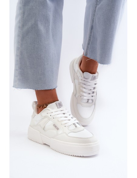 Lightweight Women's Sneakers Big Star NN274322 Memory Foam System White