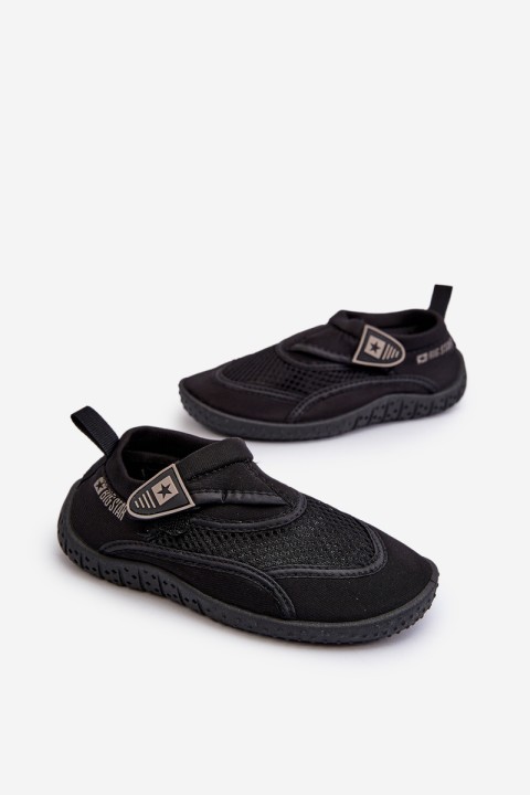 Women's Water Shoes Black Big Star NN274A805