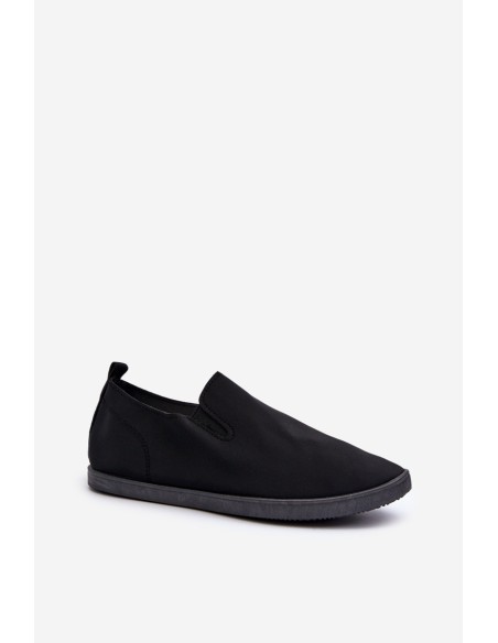 Women's Slip-On Black Trainers Sneakers Lovinia