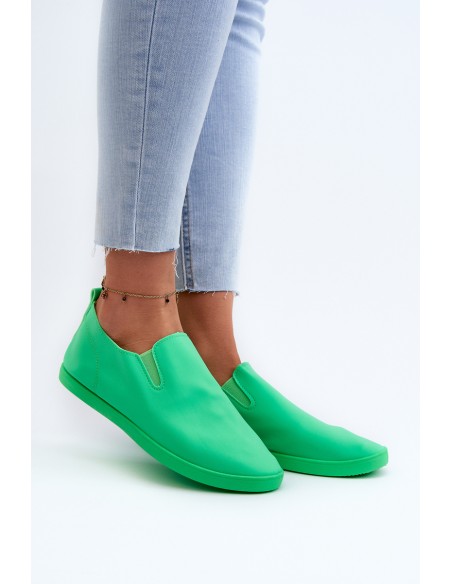 Women's Sneakers Slip-On Green Lovinia