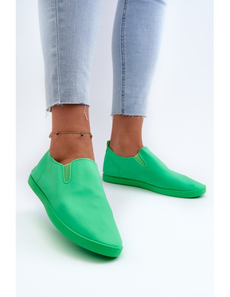 Women's Sneakers Slip-On Green Lovinia