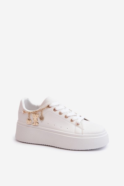 Women's Sneakers with Decoration White Celedria 2