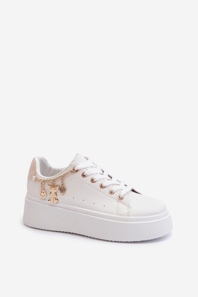 Women's Sneakers with Decoration White Celedria 2