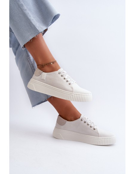 Women's sneakers MEMORY FOAM SYSTEM BIG STAR NN276001 White