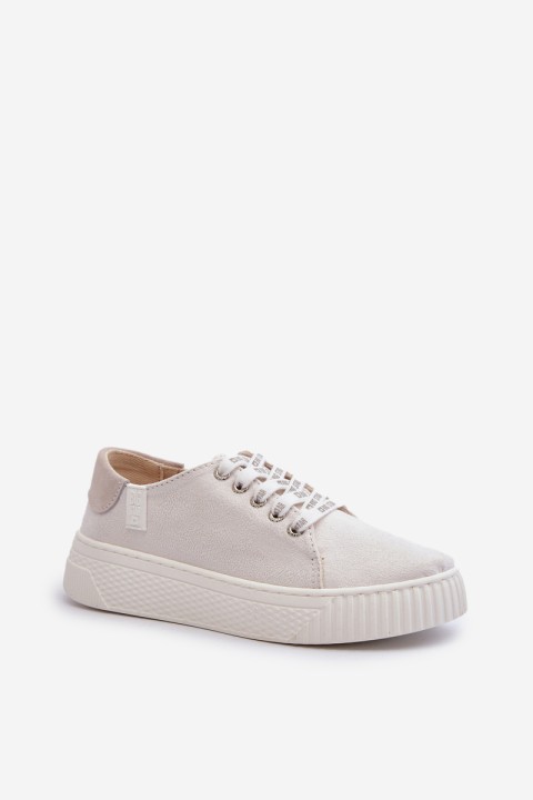 Women's sneakers MEMORY FOAM SYSTEM BIG STAR NN276001 White