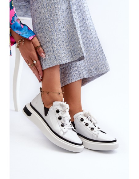 Balti moteriški sportbačiai