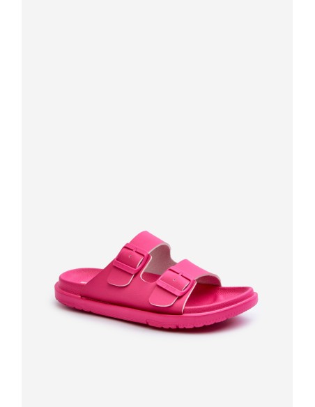 Light Foam Women's Sandals with Buckles Big Star NN274A754 Fuchsia