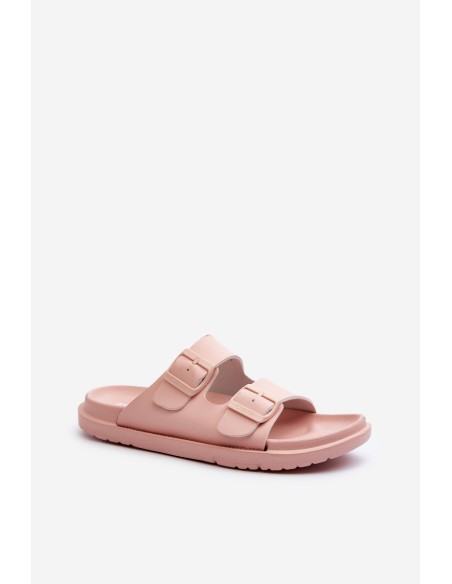 Lightweight Women's Foam Flip Flops with Buckles Big Star NN274A753 Pink