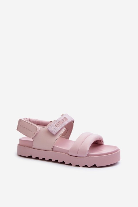 Women's Platform Sandals Big Star NN274753 Pink