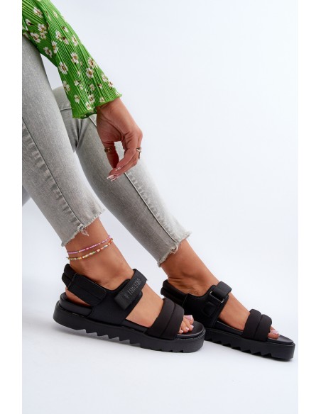 Women's Platform Sandals Big Star NN274750 Black