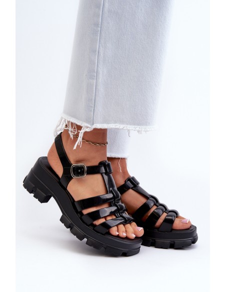 Scented Women's Sandals ZAXY NN285039 Black