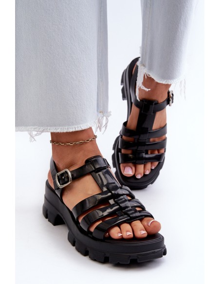 Scented Women's Sandals ZAXY NN285039 Black