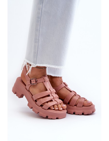 Scented Women's Sandals ZAXY NN285038 Dirty Pink