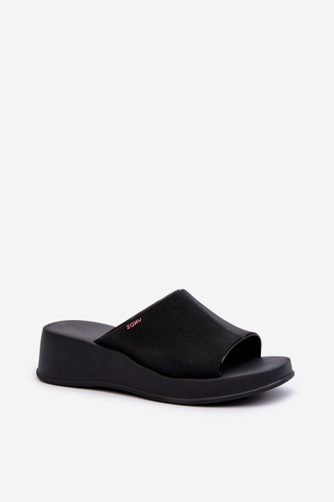 Scented Women's Wedge Sandals ZAXY LL285083 Black