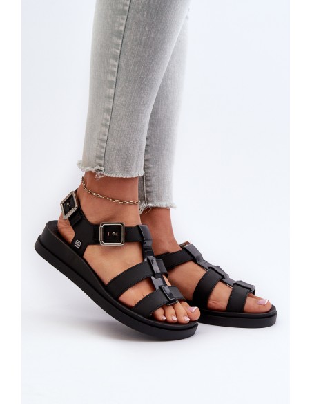 Scented Smooth Women's Sandals ZAXY NN285007 Black