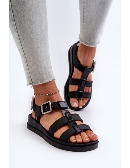 Scented Smooth Women's Sandals ZAXY NN285007 Black