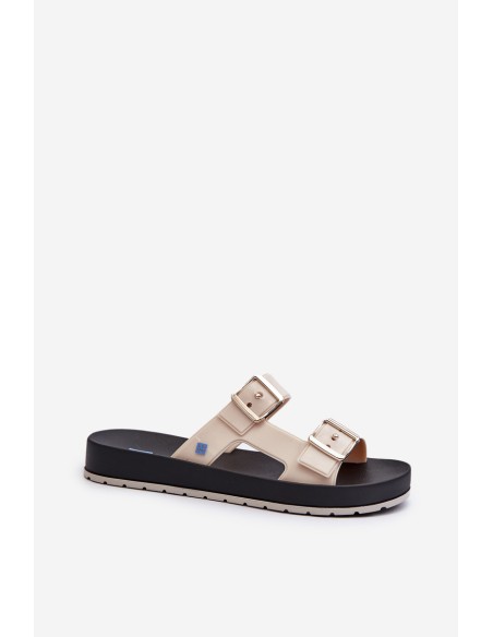 Women's Flat Sandals ZAXY LL285072 Beige