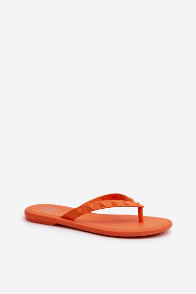 Flat Flexible Women's Flip-Flops ZAXY JJ285254 Orange 2