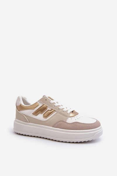 Women's Low Sneakers Beige Regines 2