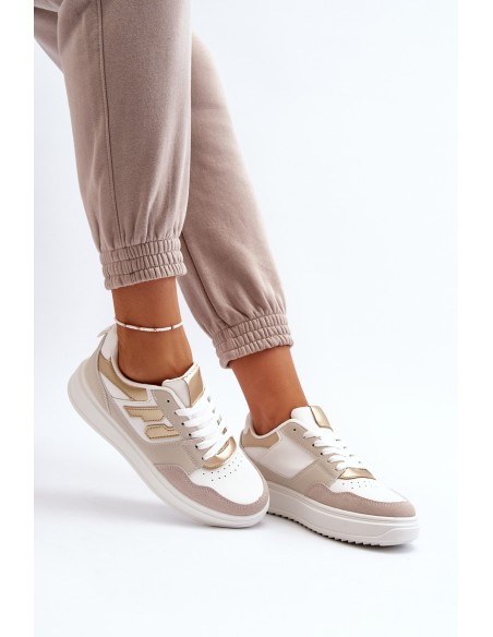 Women's Low Sneakers Beige Regines