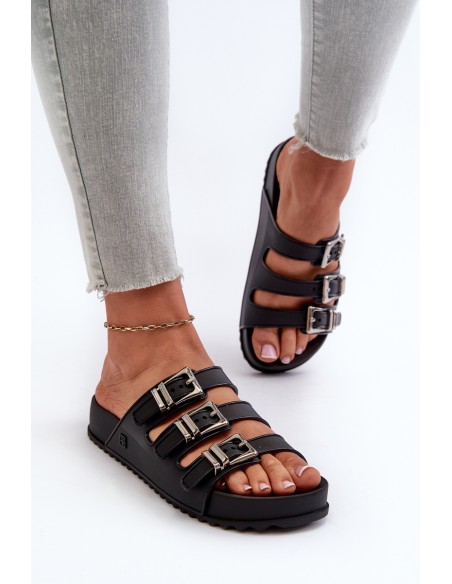 Women's rubber slippers ZAXY JJ285058 Black