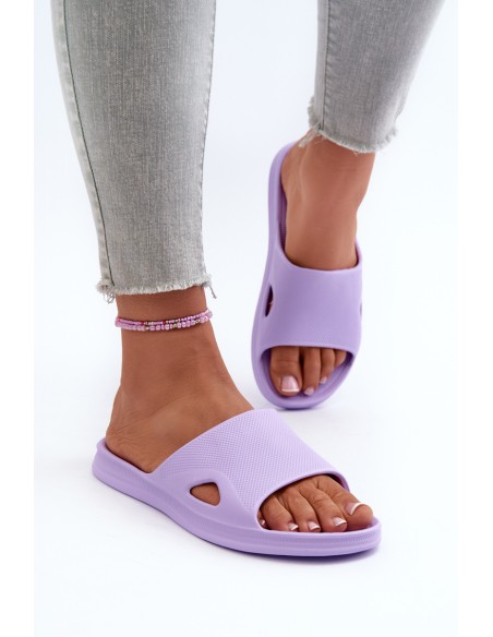 Classic Purple Women's Flip Flops Juniria
