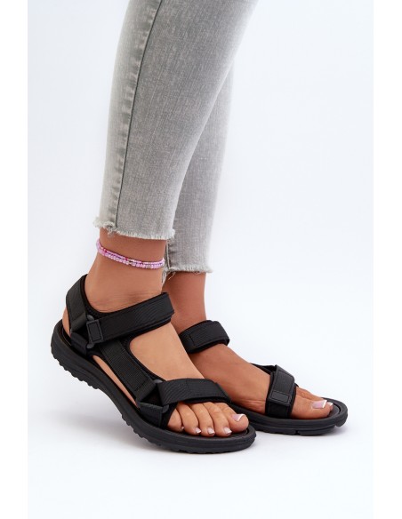 Lightweight Women's Black Sports Sandals Lumeria