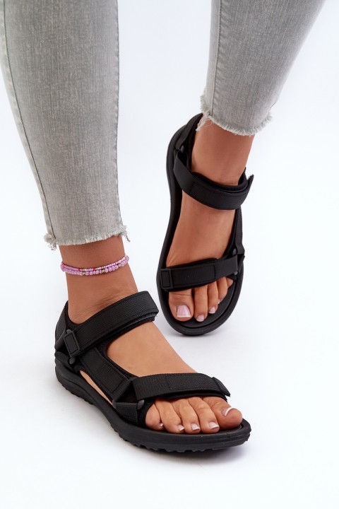 Lightweight Women's Black Sports Sandals Lumeria