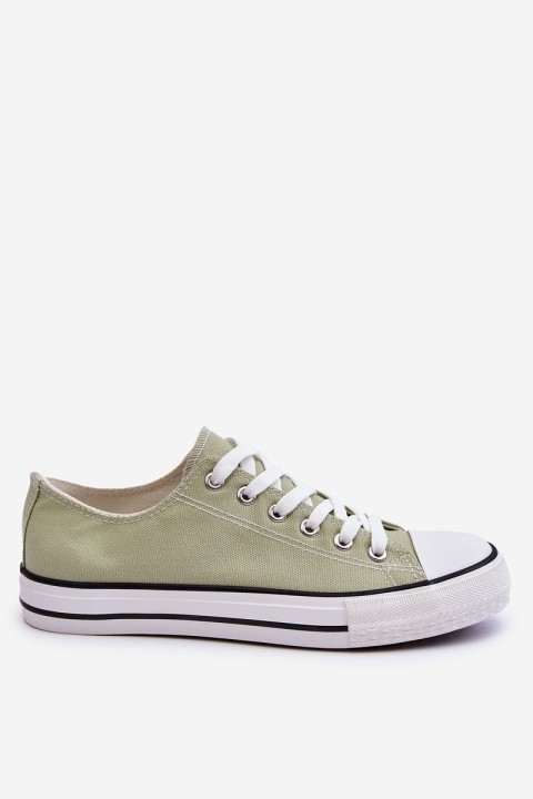 Classic Low Women's Sneakers Light green Vegas